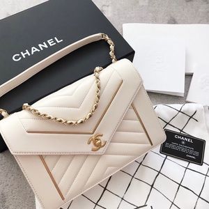 Chanel Classic Seasonal Flap Bag White Lambskin